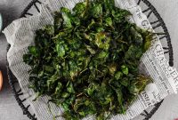 Crispy Air-Fried Spinach Chips: Quick Savory Snack