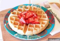 Fluffy Vegan Gluten-Free Waffles Recipe by Sarah