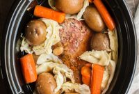 Slow Cooker Guinness Corned Beef with Cabbage Recipe