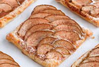 Puff Pastry Pear Tartlets with Honey and Almonds