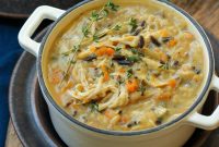 Gluten-Free Dairy-Free Chicken and Wild Rice Soup Recipe