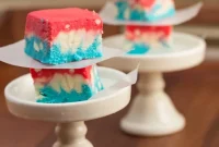 Patriotic Tie-Dye Fudge Recipe for 4th of July Celebrations