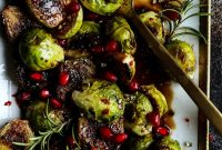Pan-Seared Brussels Sprouts with Balsamic Glaze