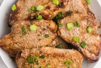 Crispy Air Fryer Teriyaki Pork Chops Recipe