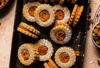 Pistachio Linzer Cookies with a Delicious Twist