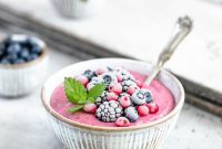Warm Millet and Blackberry Breakfast Bowl