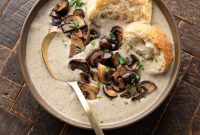 Hearty Mushroom and White Bean Soup Recipe
