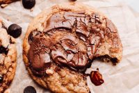 Nutella Toffee and Chocolate Chip Cookies