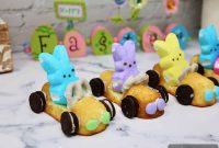 Easter Bunny Peeps Race Cars: Festive Treats for Kids