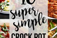10 No-Fuss Crock Pot Recipes for Busy Weeknights