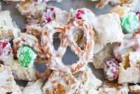 Festive White Trash Snack Mix Recipe for Holiday Parties