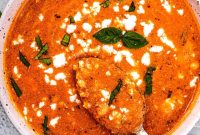 Creamy Tomato and Feta Soup Recipe