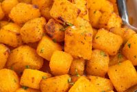 Crispy Air Fryer Butternut Squash Cubes Recipe