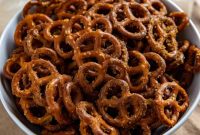 Cracked Pretzel Snack Recipe: Sweet-Salty Caramel Pretzels