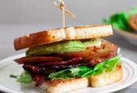 Creamy Avocado BLT Sandwich Recipe for Quick Lunch