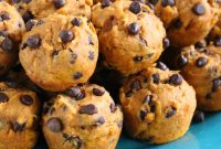 Gluten-Free Dairy-Free Pumpkin Chocolate Chip Mini Muffins
