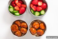 Teriyaki Chicken Meatballs for Packed School Lunches