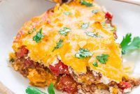 Cheesy Beef Taco Pie Recipe — Savory Family Dinner Idea
