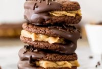 Chocolate Peanut Butter Sandwich Cookies Recipe – Decadent No-Bake Treats