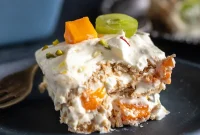 No-Bake Fruit Custard Icebox Cake Recipe: Quick Chilled Dessert