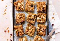 Chewy Oat Flapjacks with Berries and Maple Glaze