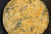 Skillet Cheese Pizza: Keto & Egg Fast Low-Carb Recipe