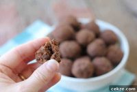 Double Chocolate Peppermint Cookie Dough Bites Recipe