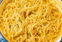 Creamy Roasted Butternut Squash Pasta with Sage and Parmesan