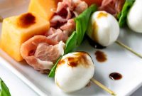 Prosciutto and Melon Skewers: Sweet-Salty Appetizer Recipe