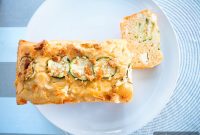 Zucchini, Feta & Cornmeal Savory Loaf Recipe