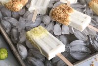 Creamy Key Lime Coconut Popsicles: Refreshing Tropical Treat