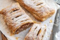 Classic Apple Strudel Made with Puff Pastry — Quick Recipe