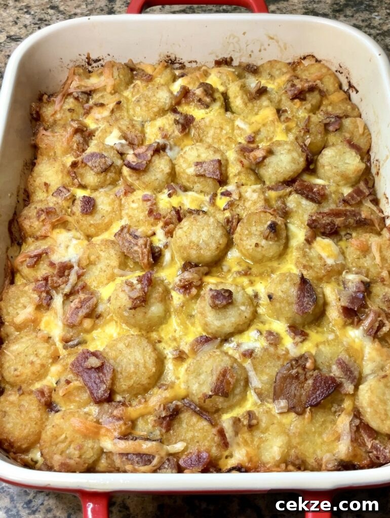 Breakfast Tater Tot Casserole