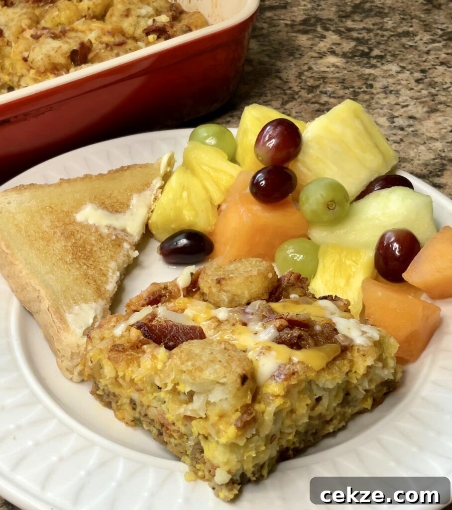 Breakfast Tater Tot Casserole