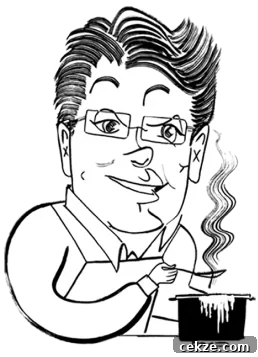 Crispy Spicy Roasted Cauliflower with Chili and Garlic 3 david caricature