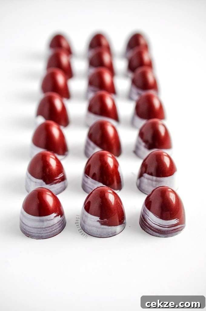 Berry Carambola Cheesecake Bites: Tropical Starfruit Dessert Bonbons 2 Berry Carambola Cheesecake Bonbons are an exquisite blend of silky cheesecake ganache, topped with sweet tangy carambola (starfruit) jam.