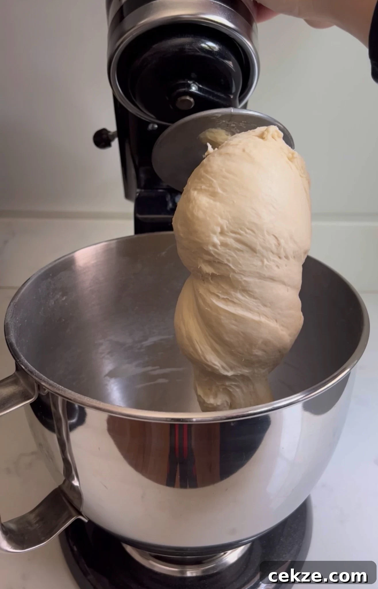 Dough after kneading.
