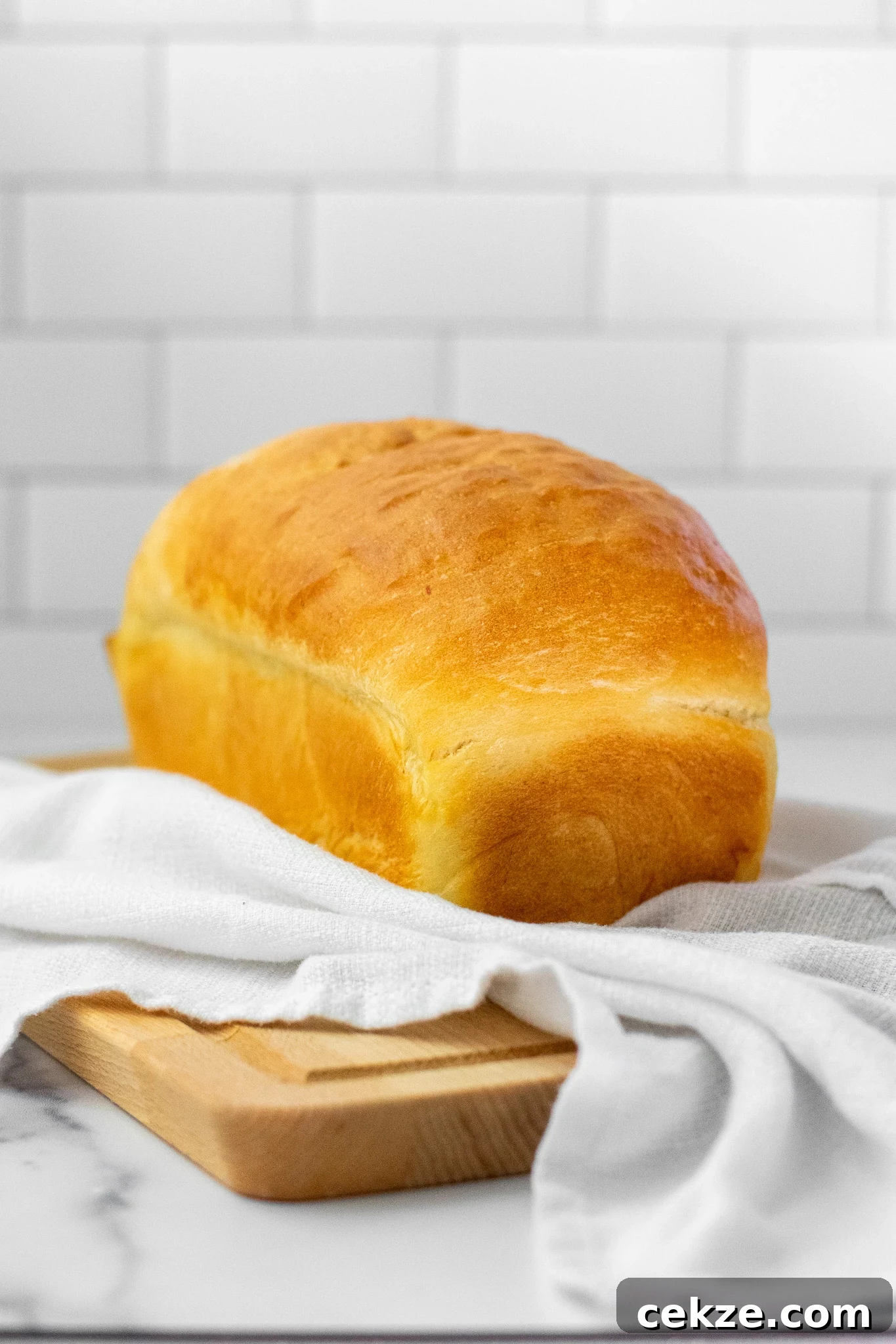 A loaf of potato bread.
