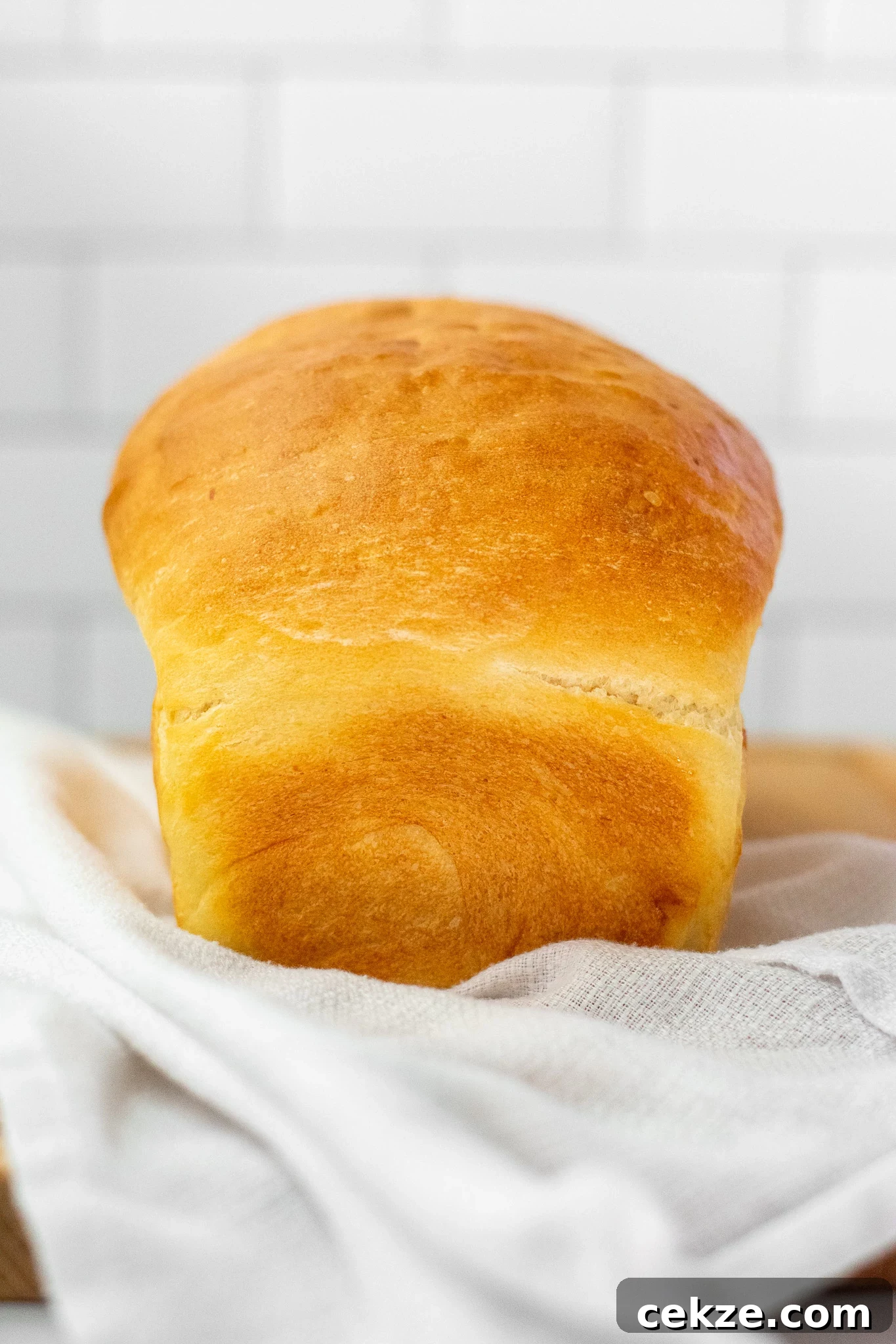 A loaf of potato bread.