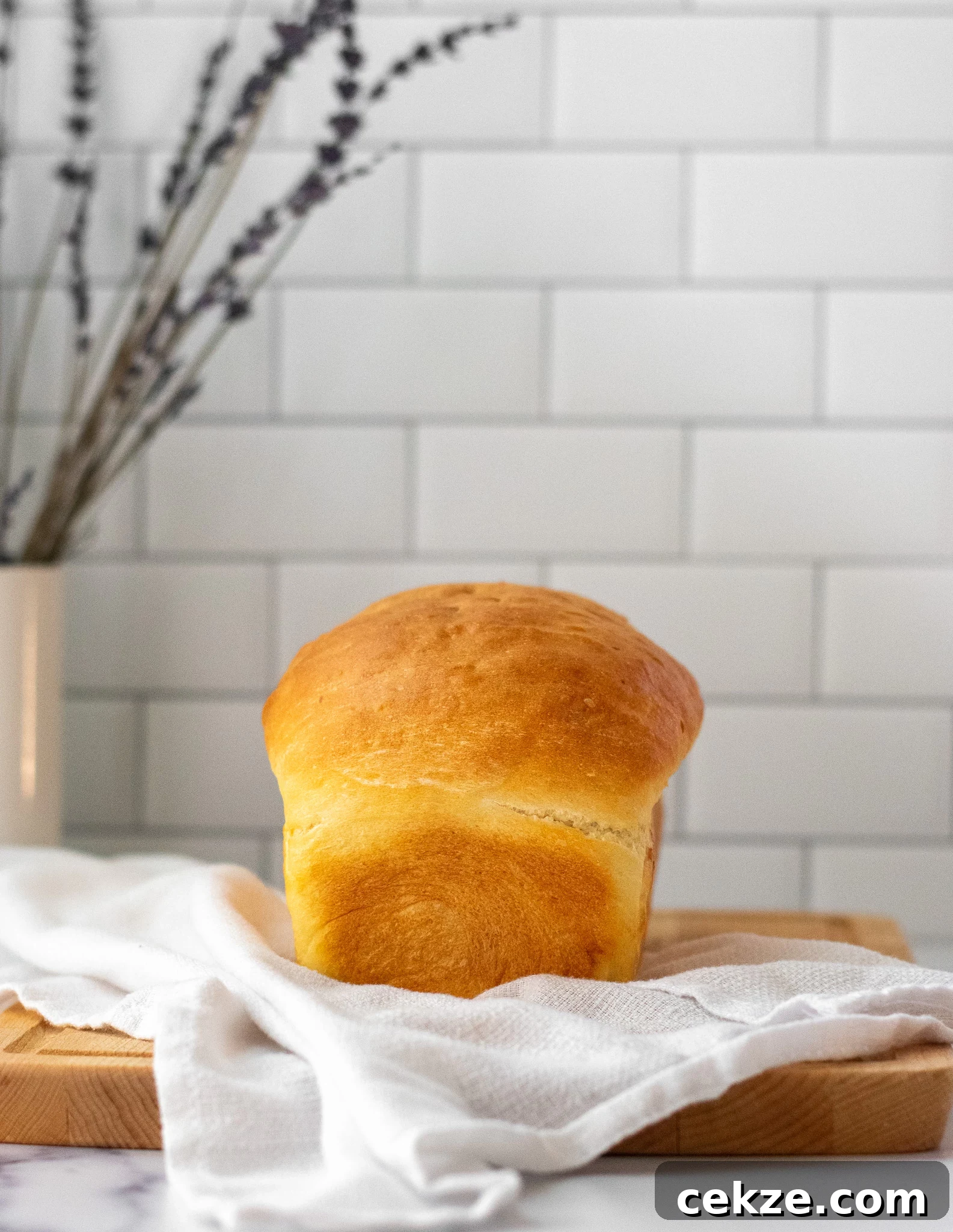 A loaf of potato bread.