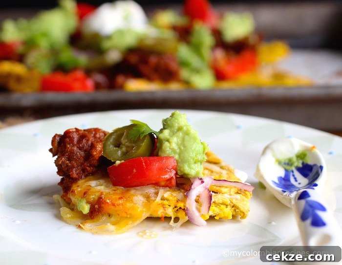 Patacón Loaded Nachos