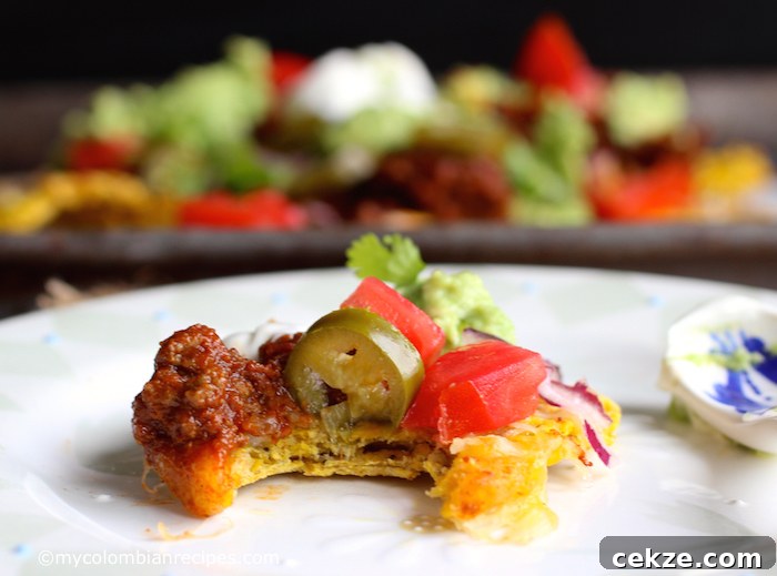 Patacón Loaded Nachos