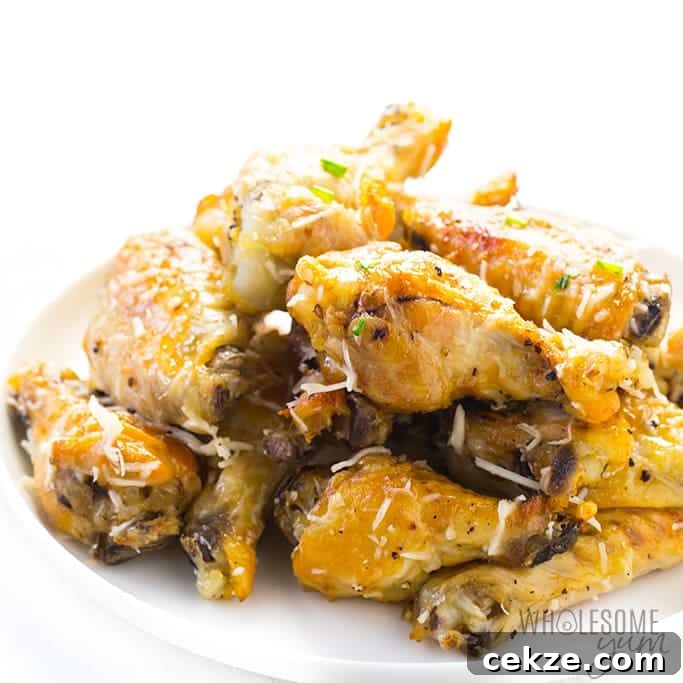 Garlic Parmesan Chicken Wings