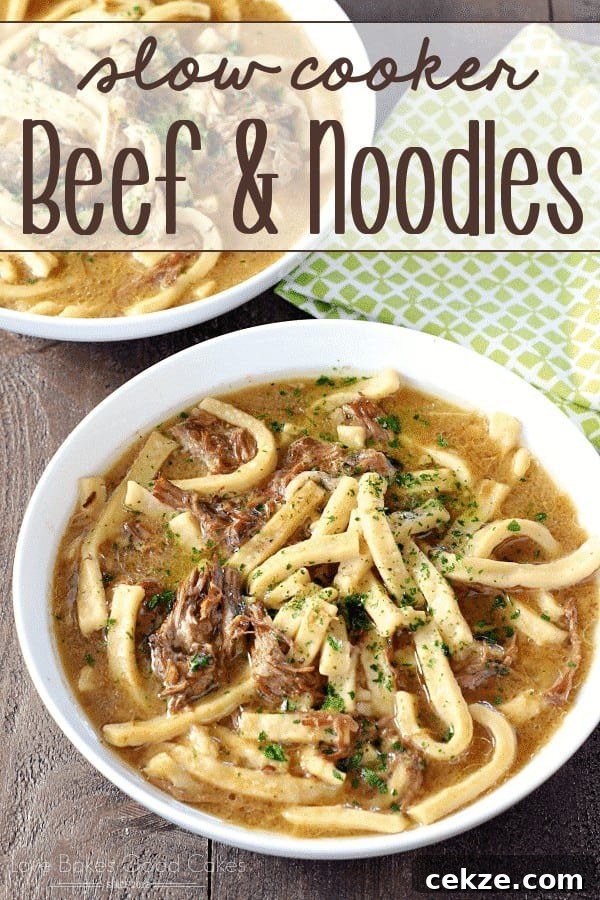 Beef and Noodles