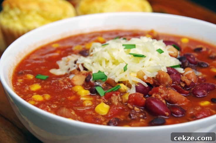 Vegetarian Crockpot Chili
