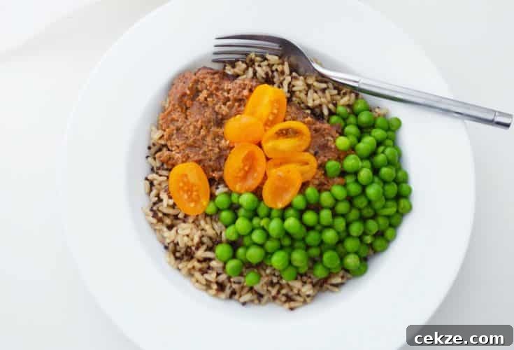 Savory Lamb and Bison Meatloaf