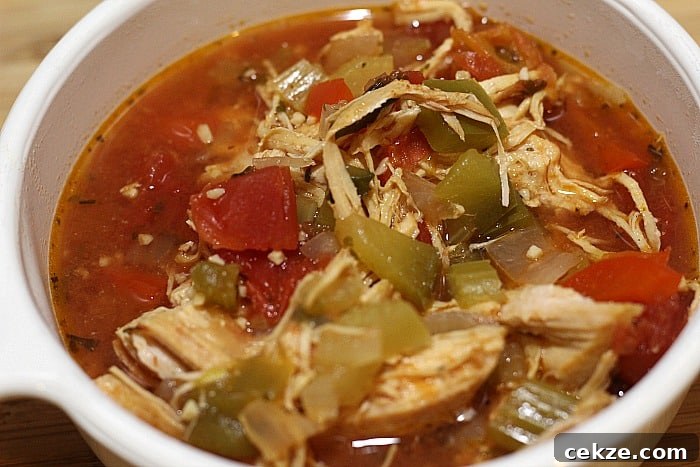 Chicken Fajita Soup
