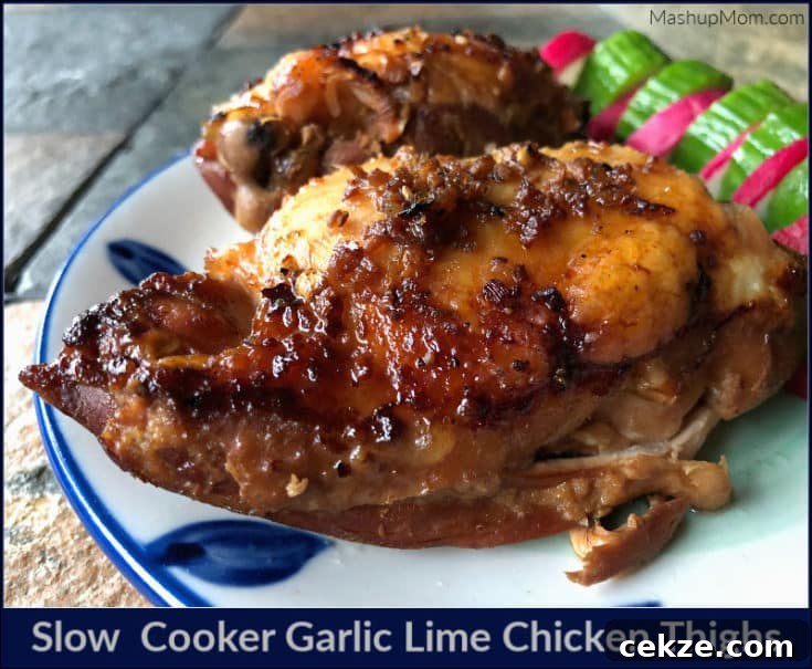 Garlic Lime Chicken Thighs