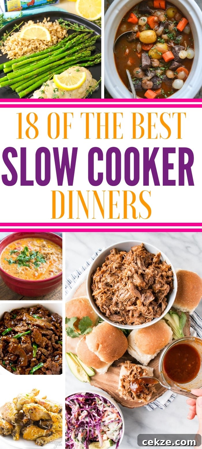 Slow cooker dinner ideas slow cooker dinners