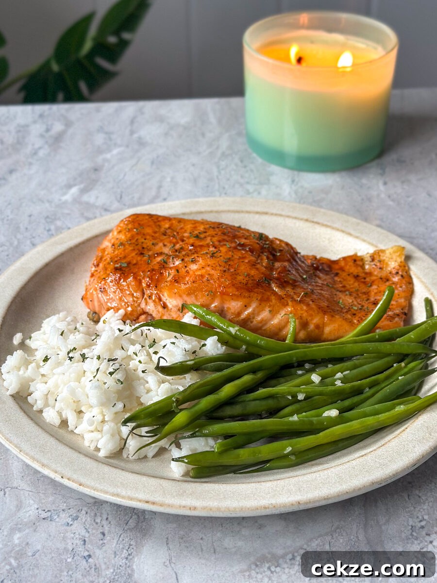 pan seared salmon
